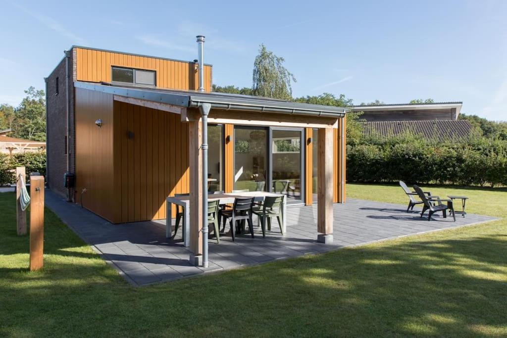 Vakantiehuis Eikzicht Gelegen Aan Het Bos Elsloo (Friesland) Exterior foto