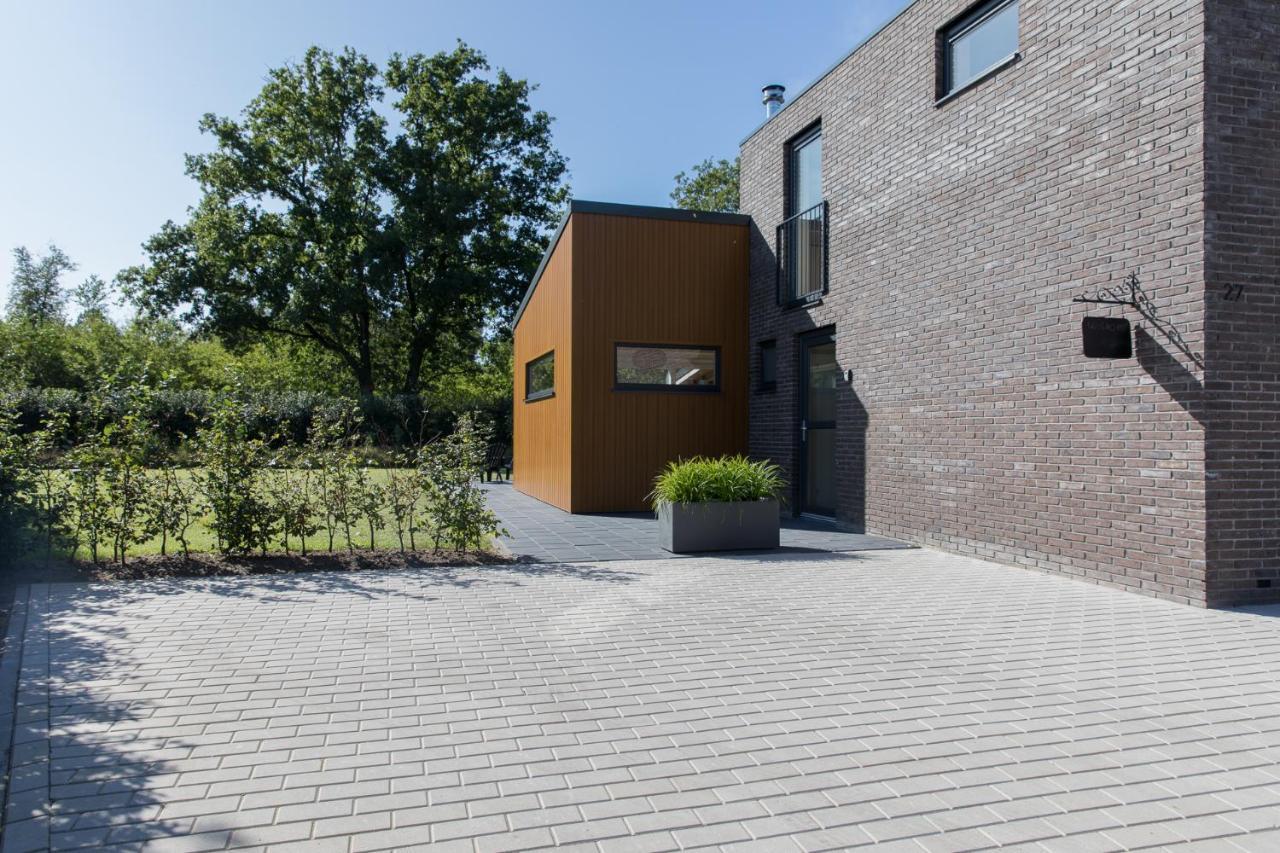 Vakantiehuis Eikzicht Gelegen Aan Het Bos Elsloo (Friesland) Exterior foto